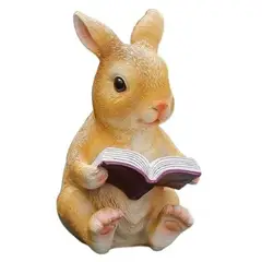 GENERICO - Adorno Conejo Lector hogar