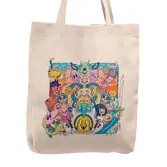 KUSTOMIT - Bolso Tela Tote Bag Cartera Playa - Hora de la aventura