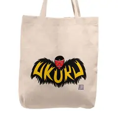 KUSTOMIT - Bolso Tela Tote Bag Cartera Playa - Ukukuman