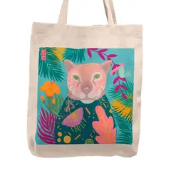 KUSTOMIT - Bolso Tela Tote Bag Cartera Playa - Julio