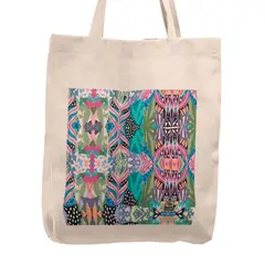 KUSTOMIT - Bolso Tela Tote Bag Cartera Playa - Pattern