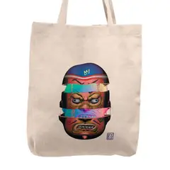 KUSTOMIT - Bolso Tela Tote Bag Cartera Playa - Ukukuhead