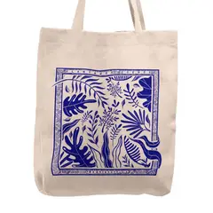 KUSTOMIT - Bolso Tela Tote Bag Cartera Playa - Plantando Sueños