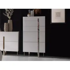 TU MESITA - Aparador de Salón Poiret Blanco 120 cmTU MESITA