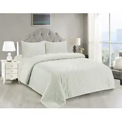 CASATEX - CUBRECAMA COLOR ENTERO DE 2 PLAZAS