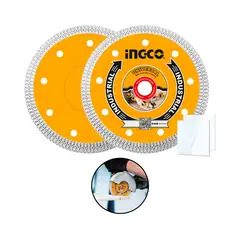 INGCO TOOLS - DISCO DIAMANTADO CORTE 4½ AMOLADORA CERÁMICA AZULEJO - DMD081151HT