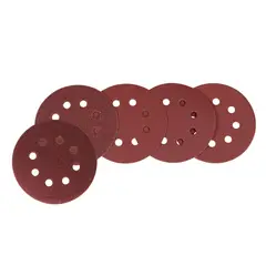 UYUSTOOLS - Set 5 Discos de Lija 115mm(4.5") Para Lijadora Orbital