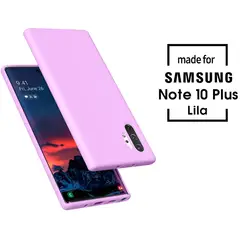 SAMSUNG - Silicone Case Para Note 10 Plus Lila