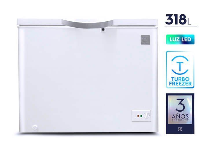 CONGELADORA 316 LTS CI409CR BLANCO