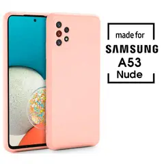 SAMSUNG - Silicone Case Para A53 Nude