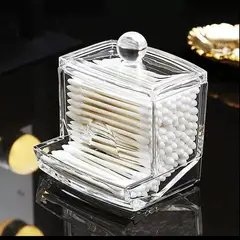 GENERICO - Dispensador organizador acrílico de Hisopos