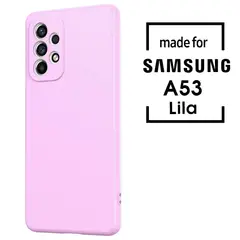 SAMSUNG - Silicone Case Para A53 Lila