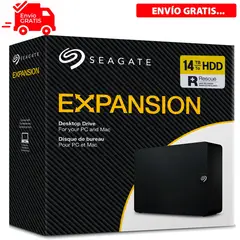 SEAGATE - Disco externo 14 TB Expansion Usb 3.0 (STKP14000400)