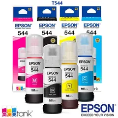 EPSON - Tinta T544 Kit x4 Colores CMYBK