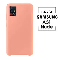 Silicone Case Para A51 Nude