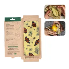 BAMBOO BALANCE - Kipuy Envoltorios Sostenibles para Alimentos Mariposas