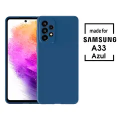 SAMSUNG - Silicone Case Para A33 Azul