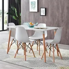 HOME PREMIUM - Juego de comedor 4 sillas Oristila