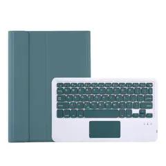 FUNDAANTIGOLPES - Funda con Teclado Bluetooth con Touchpad para IPAD PRO 11 Verde