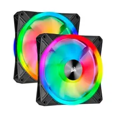 CORSAIR - COOLER Fan Dual QL140 RGB 14cmRPM 6V - 132V PWM Control