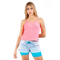 KINETIX - Polo Tiras Lohelia Mujer Algodón Chicle