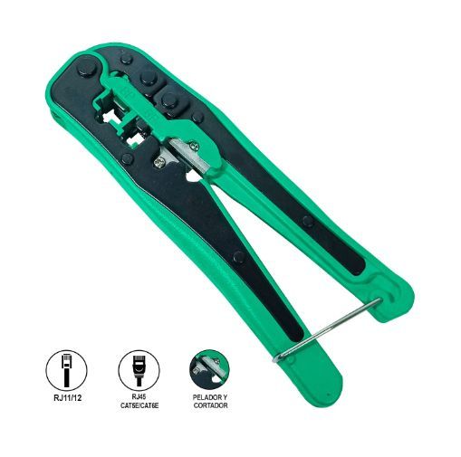 Alicate Crimping Metal para RJ11RJ12 y RJ45 WT-5042
