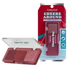 CATHY DOLL - CHEERS AROUND TRIO EYE PALETTE 06 CHERRY BAY