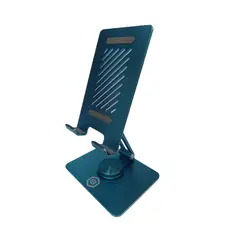S&T - Soporte para Celular Corporativos For Business aluminio giro 360° JHZ6 Azul -Tablet