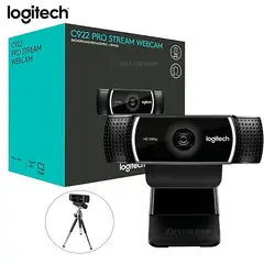 LOGITECH - Camara C922 Pro Stream Full HD 1080P Black