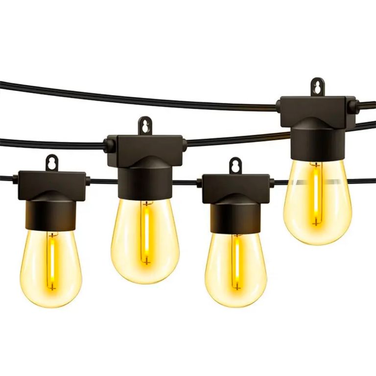 Guirnalda Colgante Luces Vintage 15 Bombillas 15 Metros LED Jardin 92
