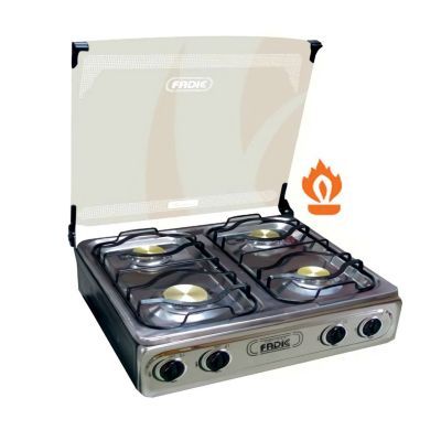 Cocina de mesa con tapa de vidrio clásic 22 4H