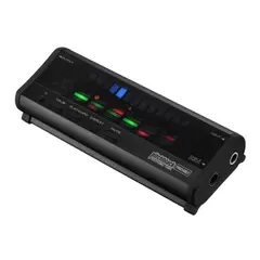 KORG - Afinador de Guitarra y Bajo Polifonico PITCHBLACK PB-04-BK Negro