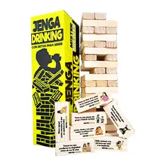 MR BREWER - JENGA DRINK - JENGA SHOT -JUEGOS PARA BEBER-JENGA CON RETOS