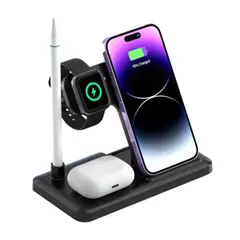 XO SIMPLE IS BEAUTY - Cargador Inalámbrico XO-WX033 Base Magnética Smart 4 en 1