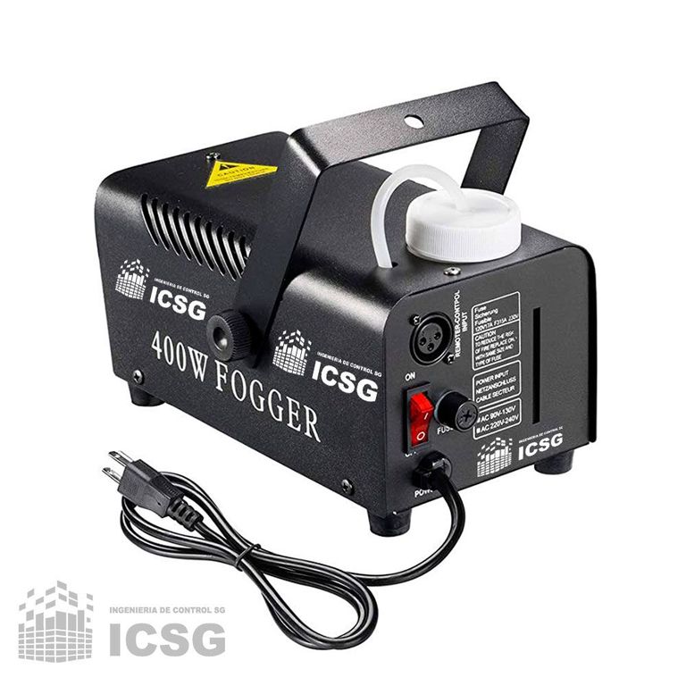 Maquina de humo de 400 watts con control para eventos, fiestas, bodas
