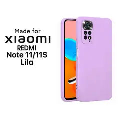 XIAOMI - Silicone Case Para Redmi Note 1111S Lila