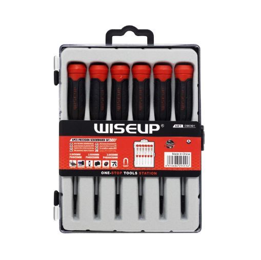 Kit Destornilladores de Precisión 6Pcs para Celular 090301 WISEUP