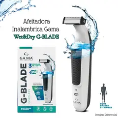 GAMA - Afeitadora Inalambrica Wet&Dry G-BLADE