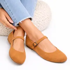 GENERICO - Balerinas Mujer Misshus Liz camel