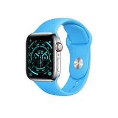 OEM - Correa Silicona Apple Watch Celeste 42-44-45-49mm