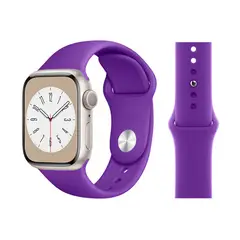 OEM - Correa Silicona Apple Watch Morado 42-44-45-49mm