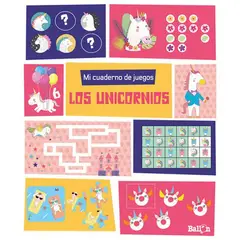 GENERICO - Mi Cuaderno de juegos los unicornios