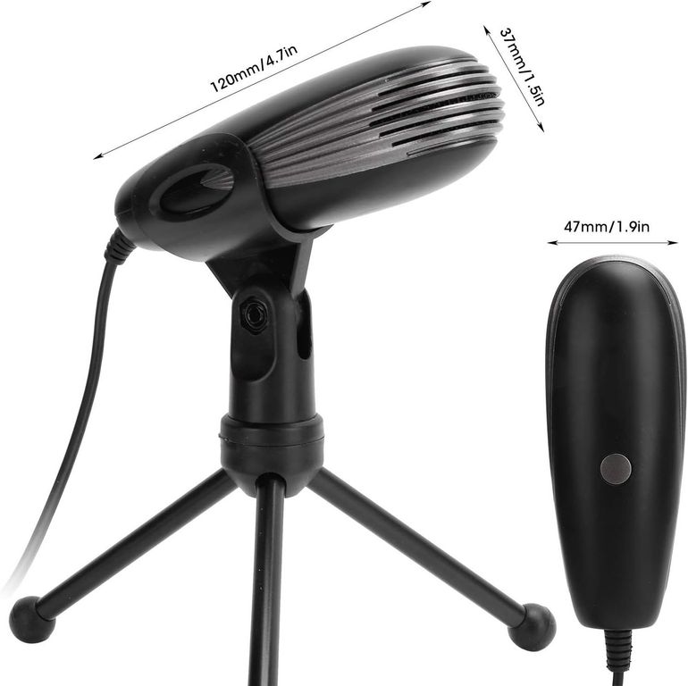 Microfono Condensador Usb Profesional Broadcast + Tripode 360 ruido