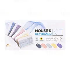 GENERICO - TECLADO Y  MOUSE  SUPER DELGADO LILA