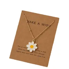 VATYERTY - Collar con diseño de redondo Plateado