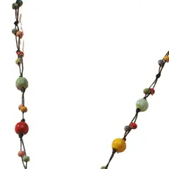 VATYERTY - Collar con cuenta Multicolor