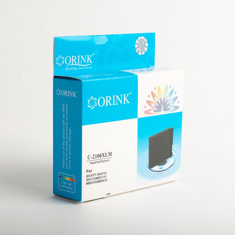 Cartucho de tinta Compatible C 2100 XL Rojo Magenta 22 ml