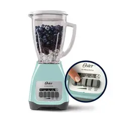 OSTER - Licuadora de 1.5L con 550 watts – Celeste