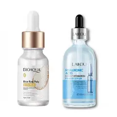 BIOAQUA - Serum de Arroz - + Serum Hialuronico - Laikou