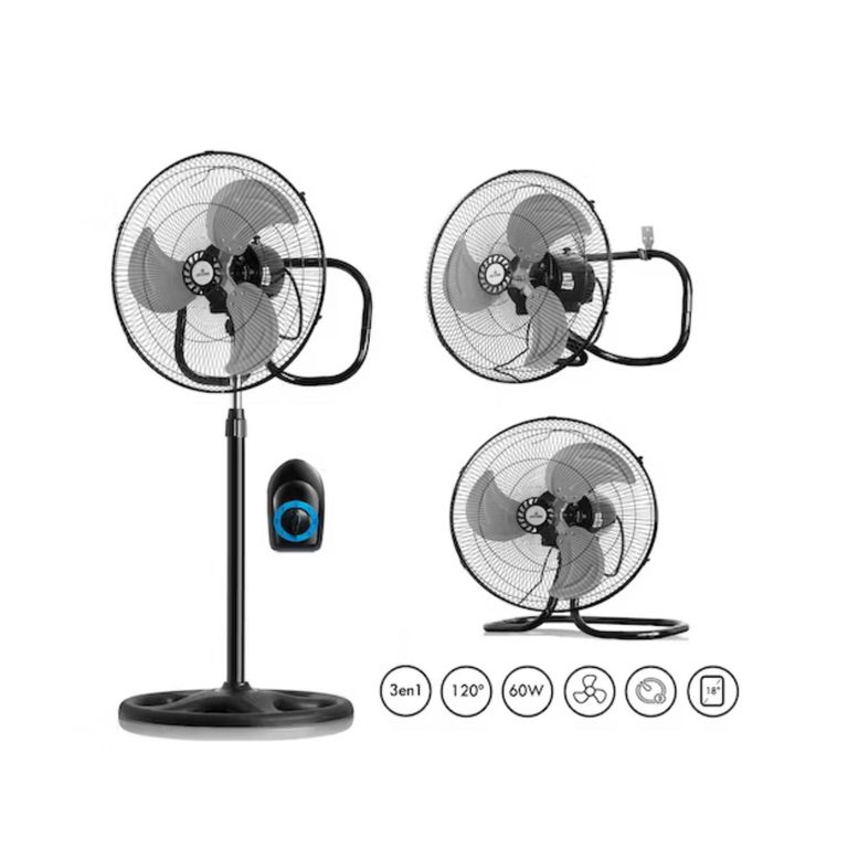 VENTILADOR ICE COOL FWS45B 18 PULGADAS 3EN1 POTENCIA 60 WATTS